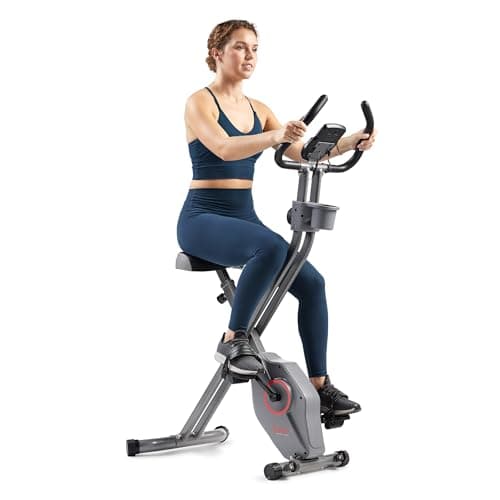 Sunny Health & Fitness Smart Foldable X-Bike