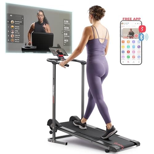 Sunny Health & Fitness Foldable Manual Treadmill